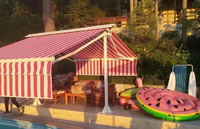 Çift Açılır Tente